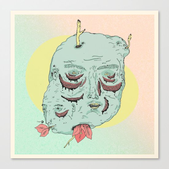 Caras Canvas Print