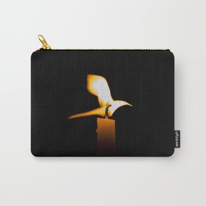 Fire Bird Candle Carry-All Pouch