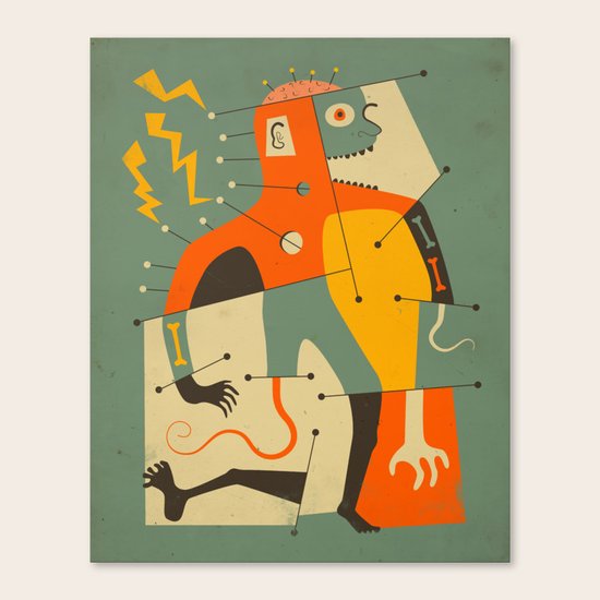 Frankenstein's Monster Canvas Print
