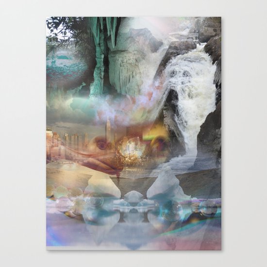 washed away Canvas Print