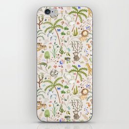 safari and foliage iPhone Skin