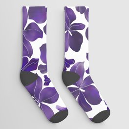 Sweet violets Socks
