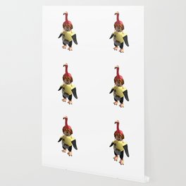 Game Bird Wallpaper For Any Decor Style Society6 - flamingo cleetus roblox