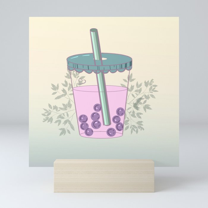 Bubble Tea Mini Art Print