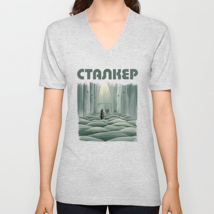 Stalker - Tarkovsky V Neck T Shirt