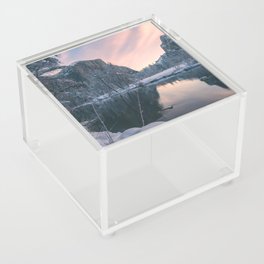 Fired sky at Capitan Acrylic Box