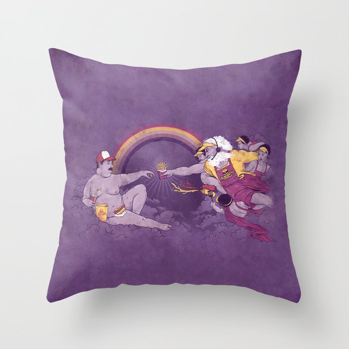 Almighty's Throw Pillow