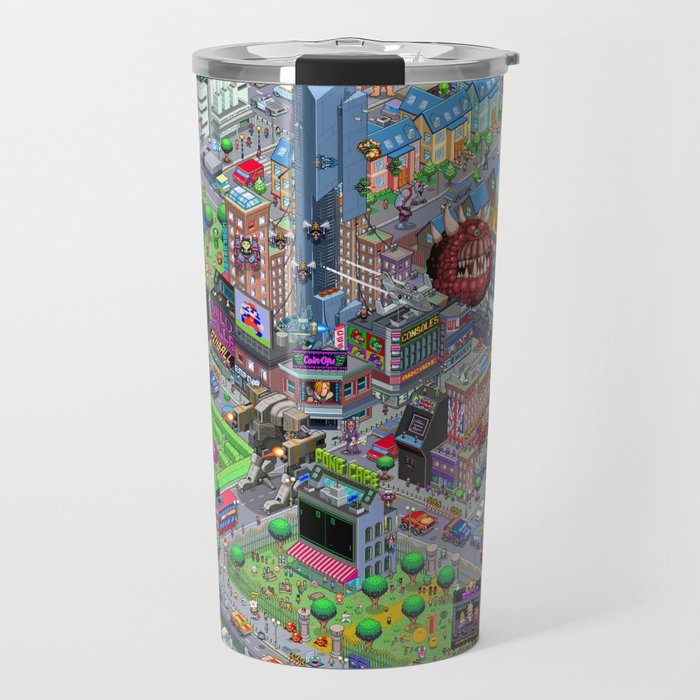 Videogame City V2.0 Travel Mug
