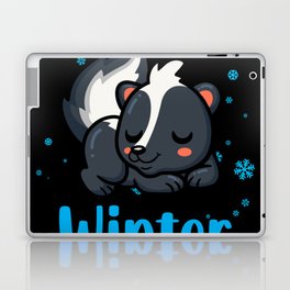Wake me up when Winter ends Skunk Laptop Skin