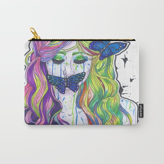 Crying Color Carry-All Pouch