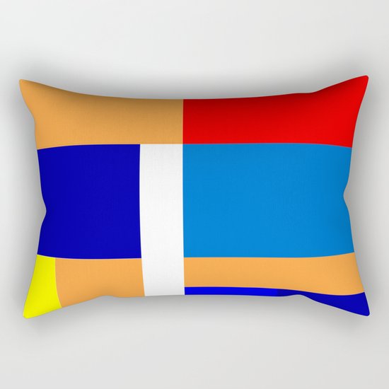 Mondrian #10 Rectangular Pillow