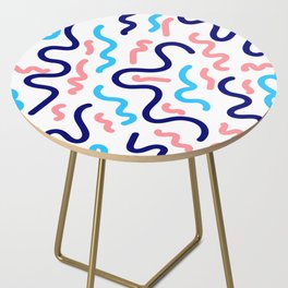 5 Abstract Shapes Squiggly Organic 220520 Side Table