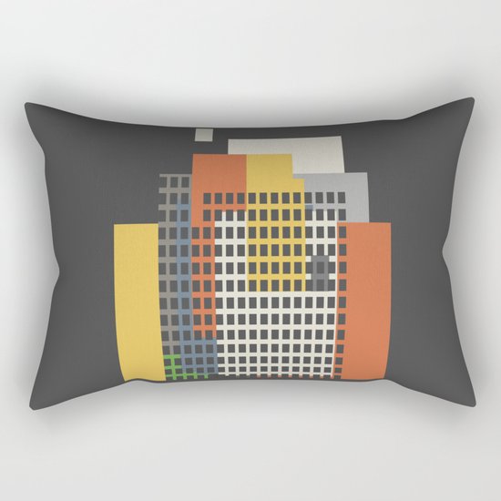 architecture and morality Rectangular Pillow