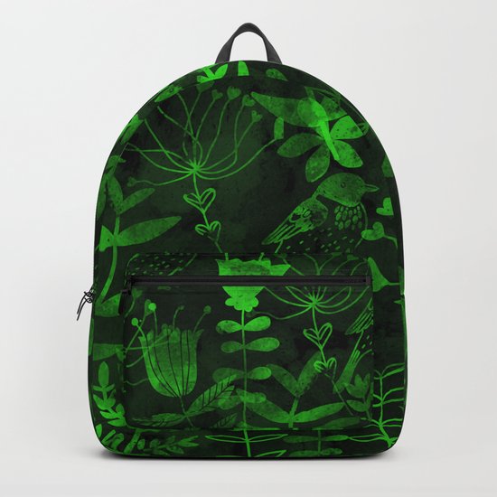 Abstract Botanical Garden IV Backpack