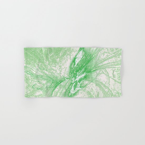 Splatter in Limeade Hand & Bath Towel