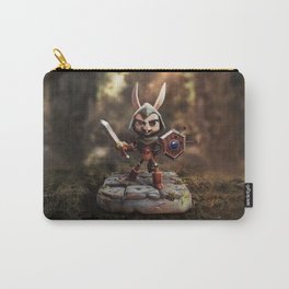 Rabbit warrior Carry-All Pouch | Norse, 3D, Figure, 3Dmodel, Fighter, Viking, Nature, Warrior, Heroic, Celtic 
