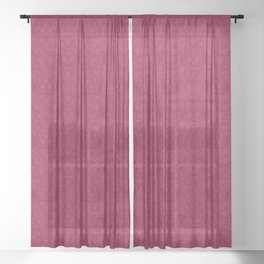 Pineapple Deco // Raspberry Swirl Sheer Curtain