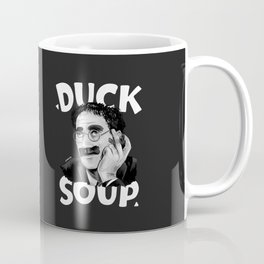 Groucho Marx - Duck Soup with Title Illustration Coffee Mug