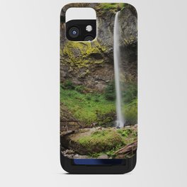 Elowah Falls in the Columbia River Gorge, Oregon iPhone Card Case