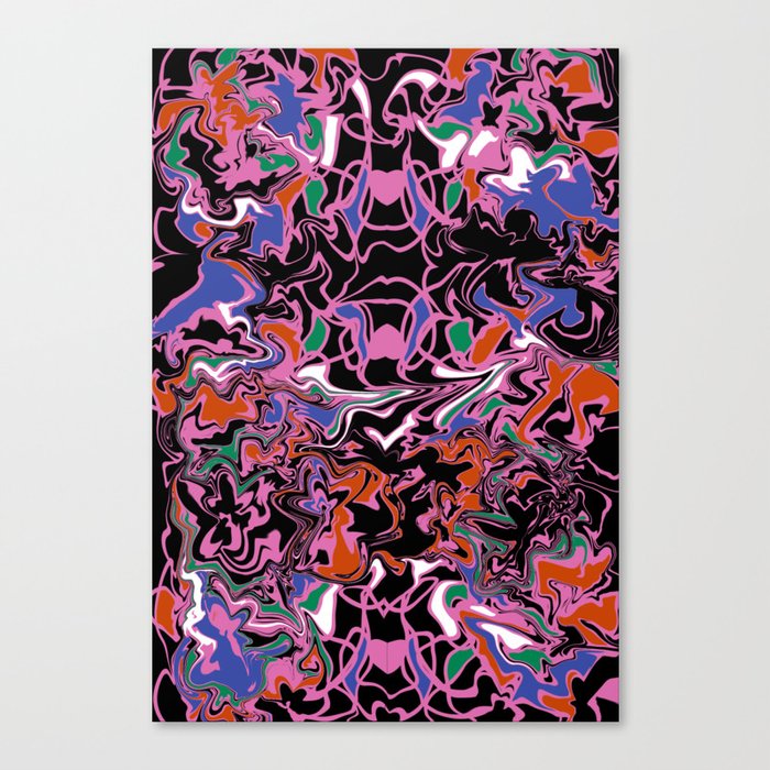 Emily pattern  Canvas Print