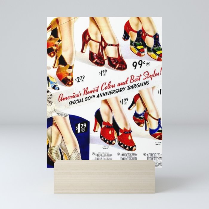 Shoe Fetish Mini Art Print