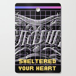 Supreme Sheltered Heart - Embracing Tranquility Cutting Board