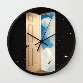 The Portal: From The Stars To The Clouds Wall Clock