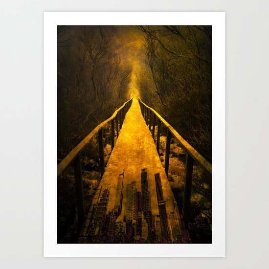 Unknown Road Art Print