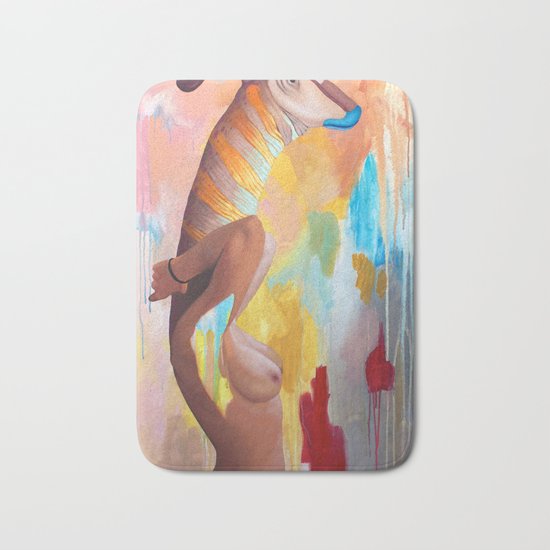 Parasaurolophus Lex Bath Mat