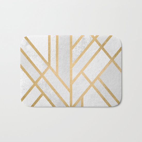 Art Deco Geometry 2 Bath Mat