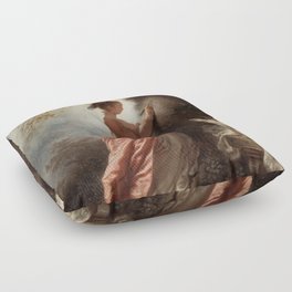 Jean-Honoré Fragonard - The Souvenir Floor Pillow