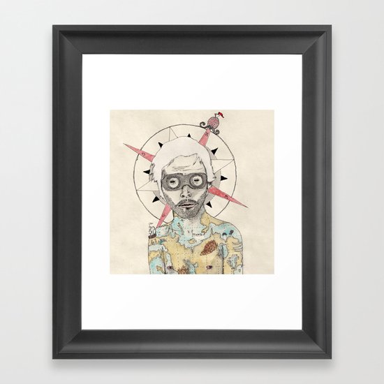 Rosa Framed Art Print