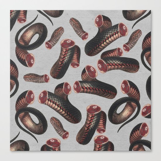 Snake V Canvas Print