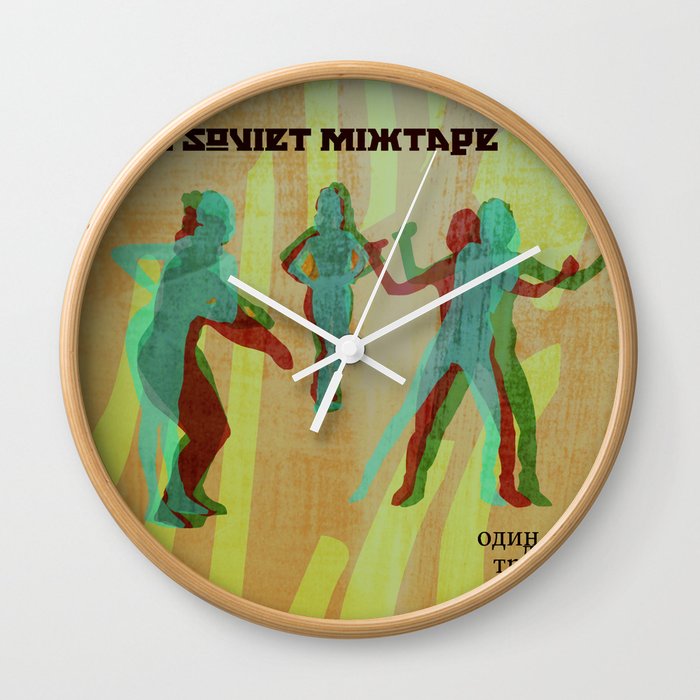 The Soviet Mixtape Wall Clock