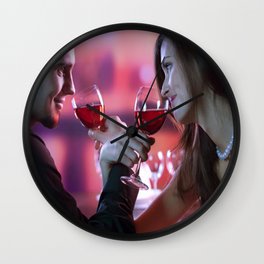 Romance Me My Lover Wall Clock
