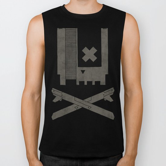 Nes Skull Biker Tank