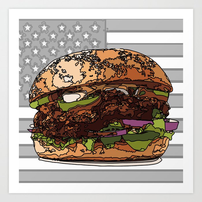 USburger Art Print