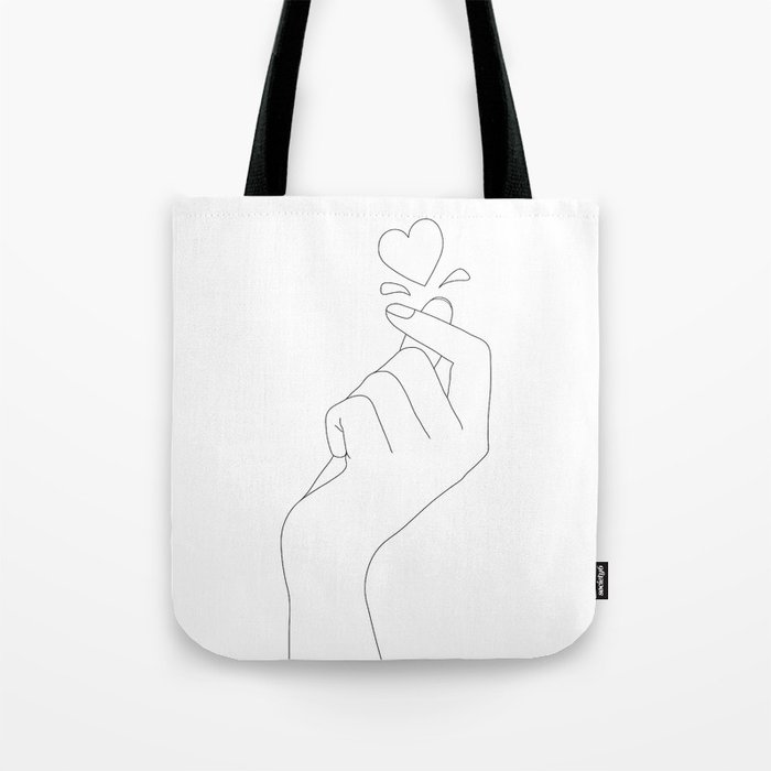 Love Snap Tote Bag