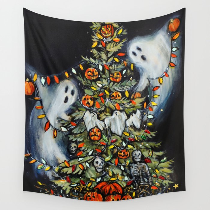 CREEPMAS ghosts Wall Tapestry