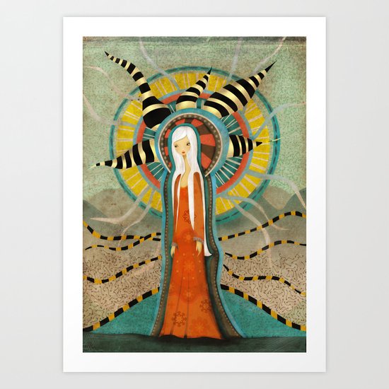 Saint Art Print