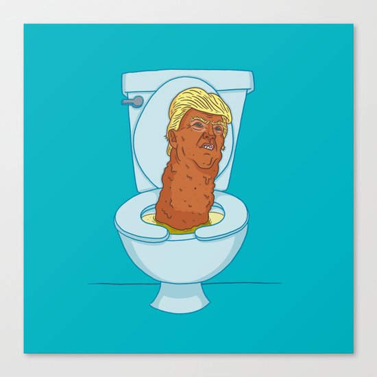 Donald Dump Canvas Print