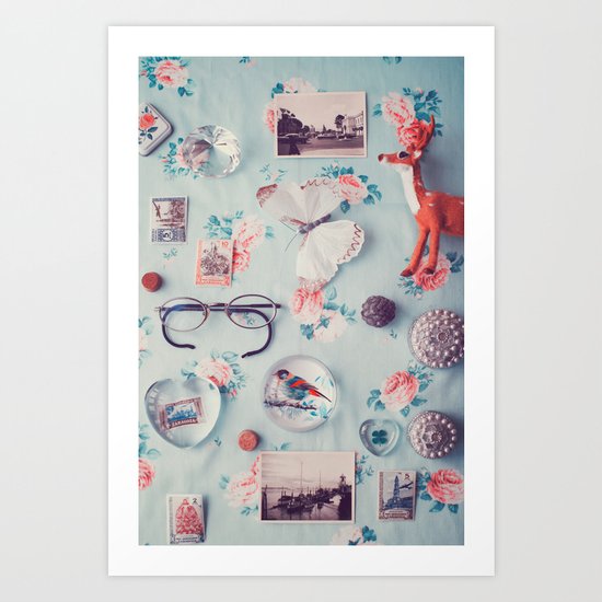 Memories. Art Print