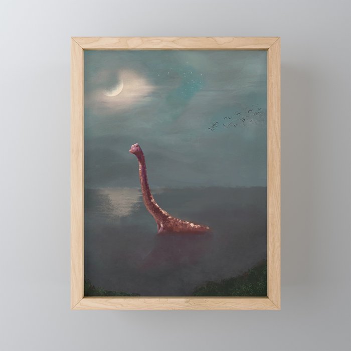 Nessie 2019 Framed Mini Art Print