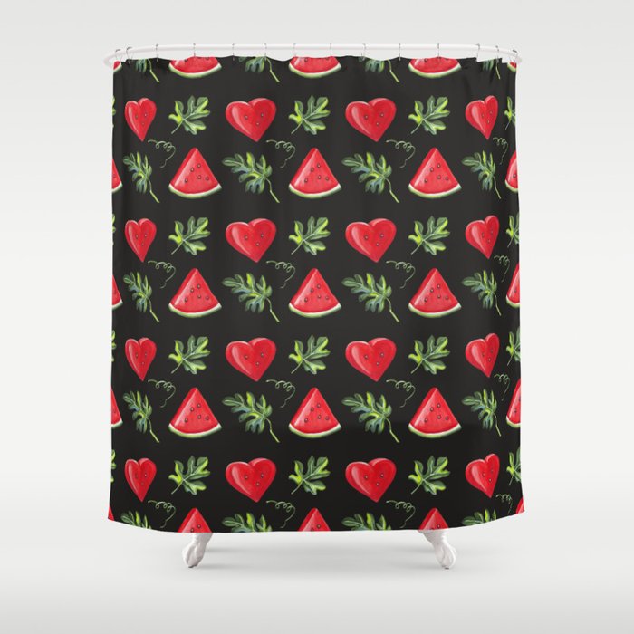 Mama's Watermelon Shower Curtain