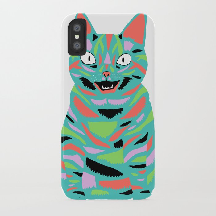 Cat iPhone Case by ilanaexelby | Society6
