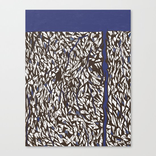 A Break in the Wall Canvas Print