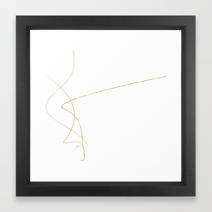 Kintsugi 2 Art Decor Buyart Japanese Gold White Kirovair Design Framed Art Print By Irikirova Society6