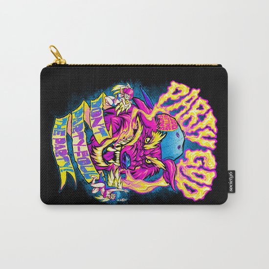 PARTY GOD (magenta) Carry-All Pouch