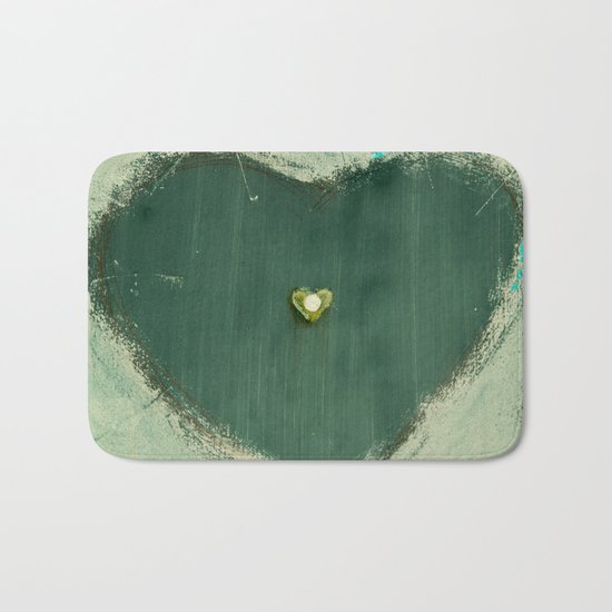 Heart Bath Mat
