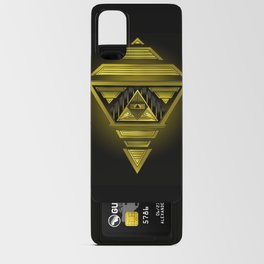 Gold Armour Temple Logo Android Card Case